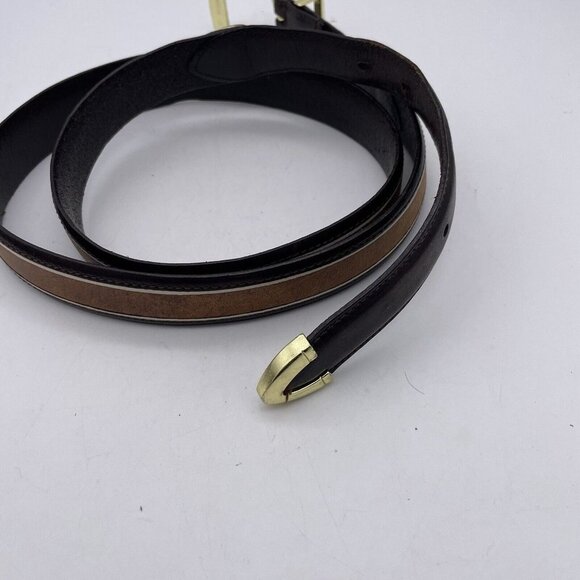 Bill Adler Men's Leather Size 42 Belt - Picture 3 of 5